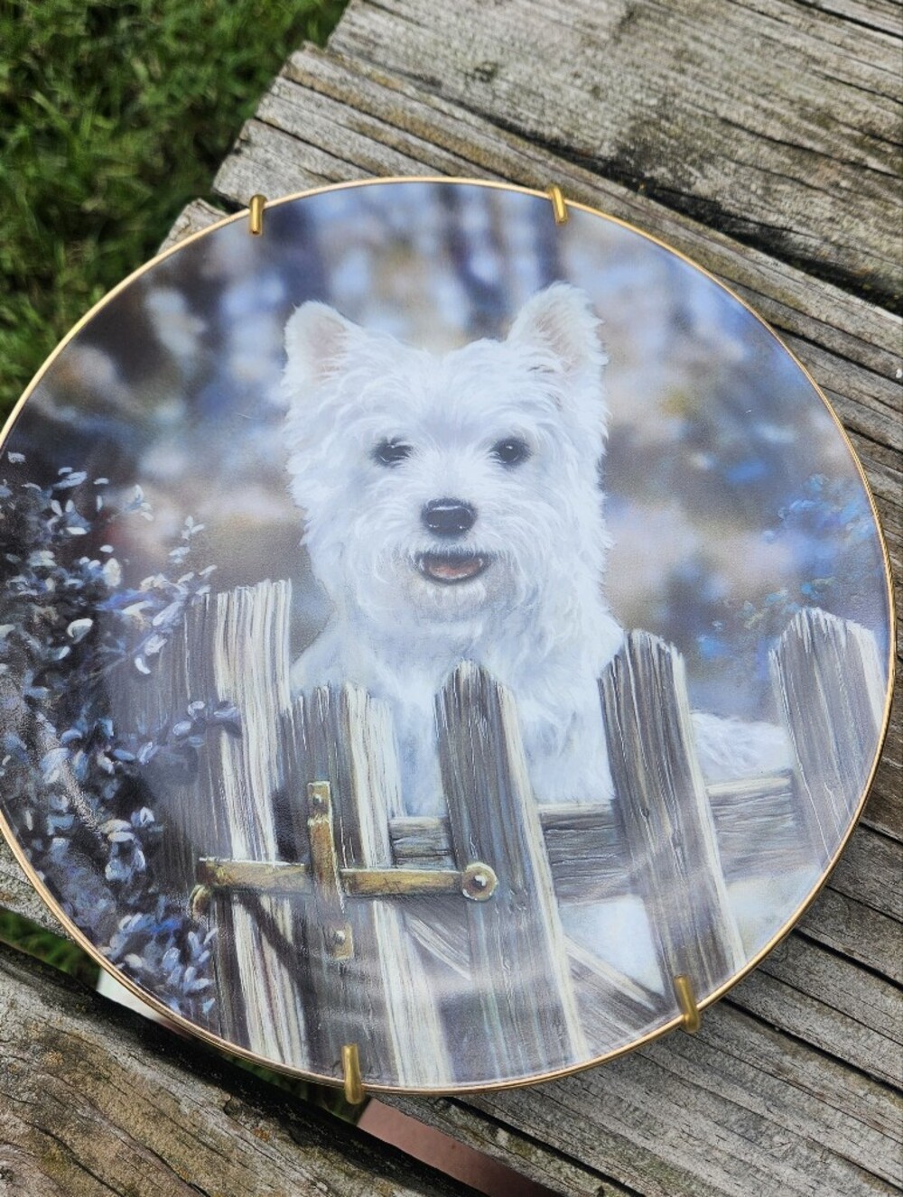 "May I Come In?" collector plate by artist Paul Doyle by the Danbury Mint